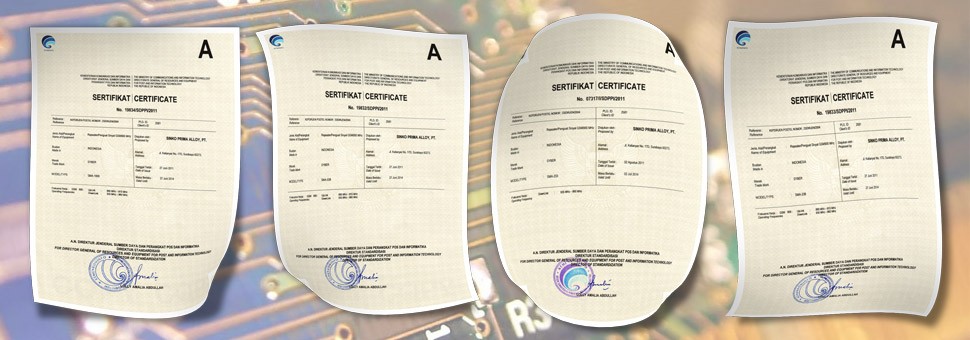 Dengan dilengkapi standarisasi POSTEL, Sinar Inti Teknologi memberikan penawaran yang bebas resiko, legal dan berkualitas, dengan didukung service center dan layanan purna jual yang memadai...